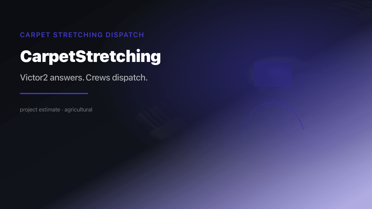 Carpet Stretching Dispatch preview