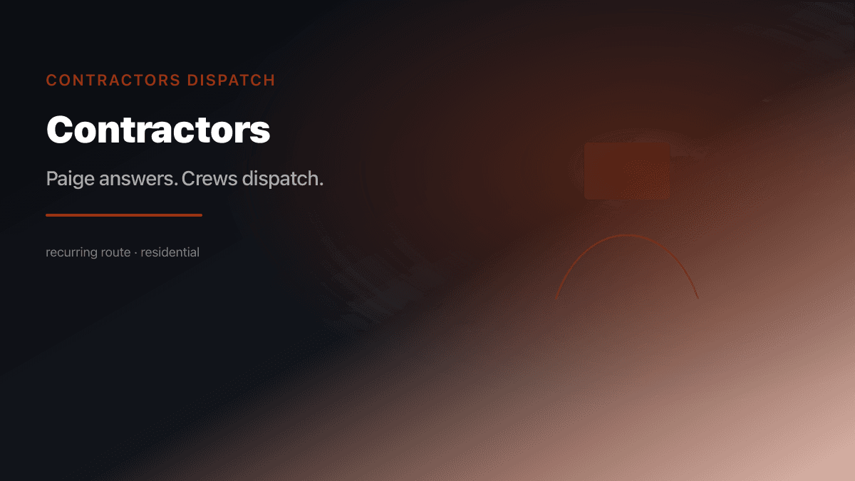 Contractors Dispatch preview