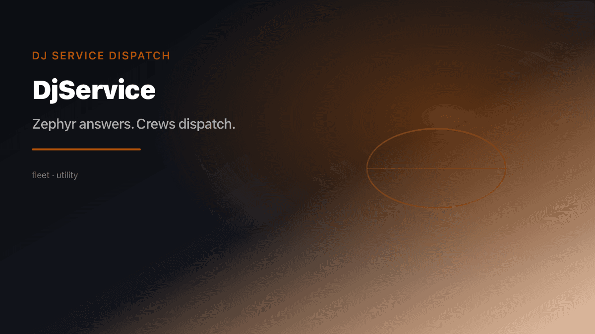 Dj Service Dispatch preview