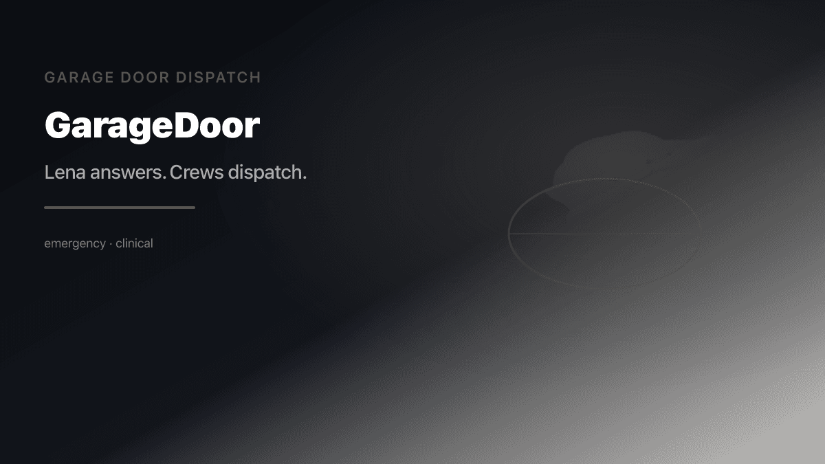 Garage Door Dispatch preview