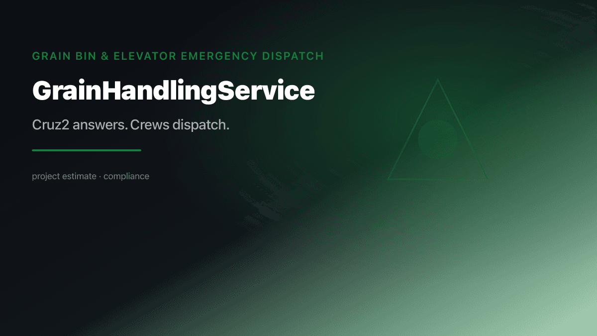 Grain Handling Service Dispatch preview