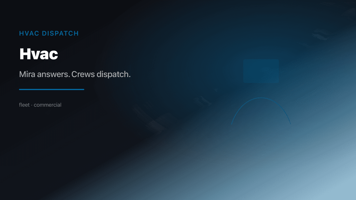 HVAC Dispatch preview